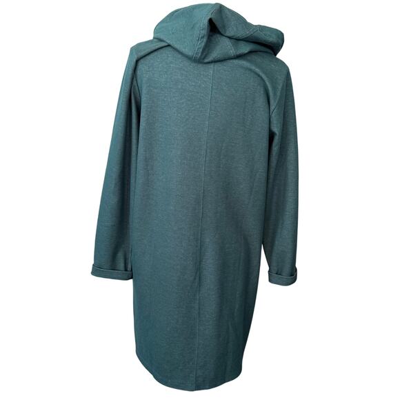 J. Jill Dark Teal  Hoodie Dress - Picture 6 of 16